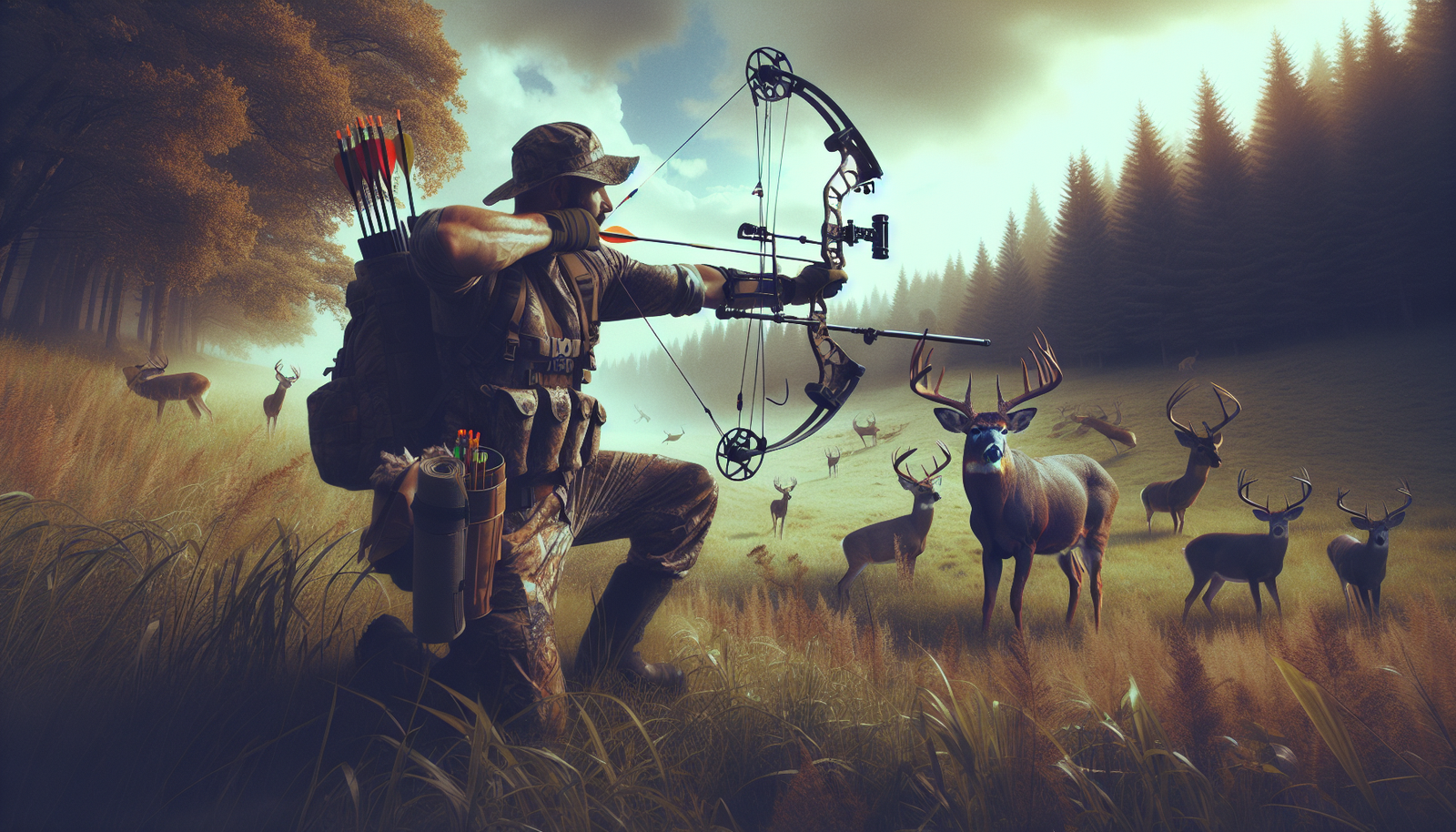 La chasse à l'arc : avantages et inconvénients