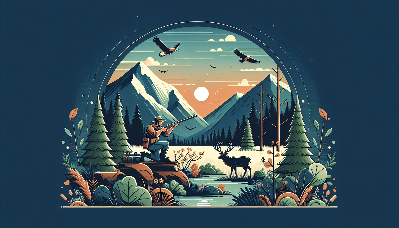 La chasse en montagne : défis et récompenses