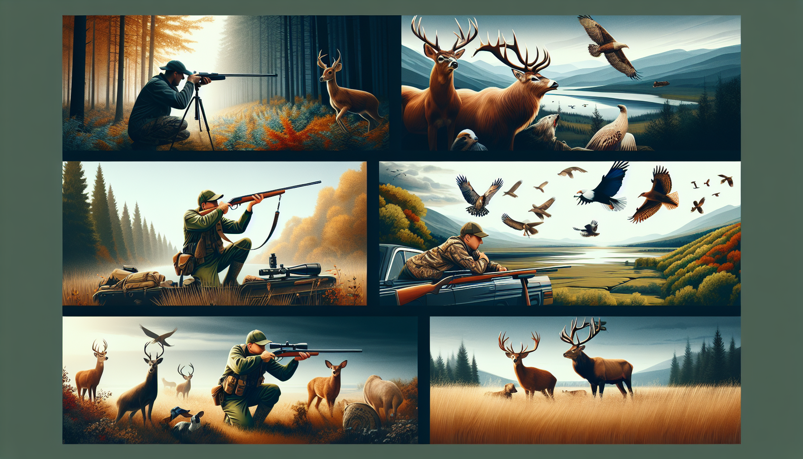 La chasse et la photographie de nature