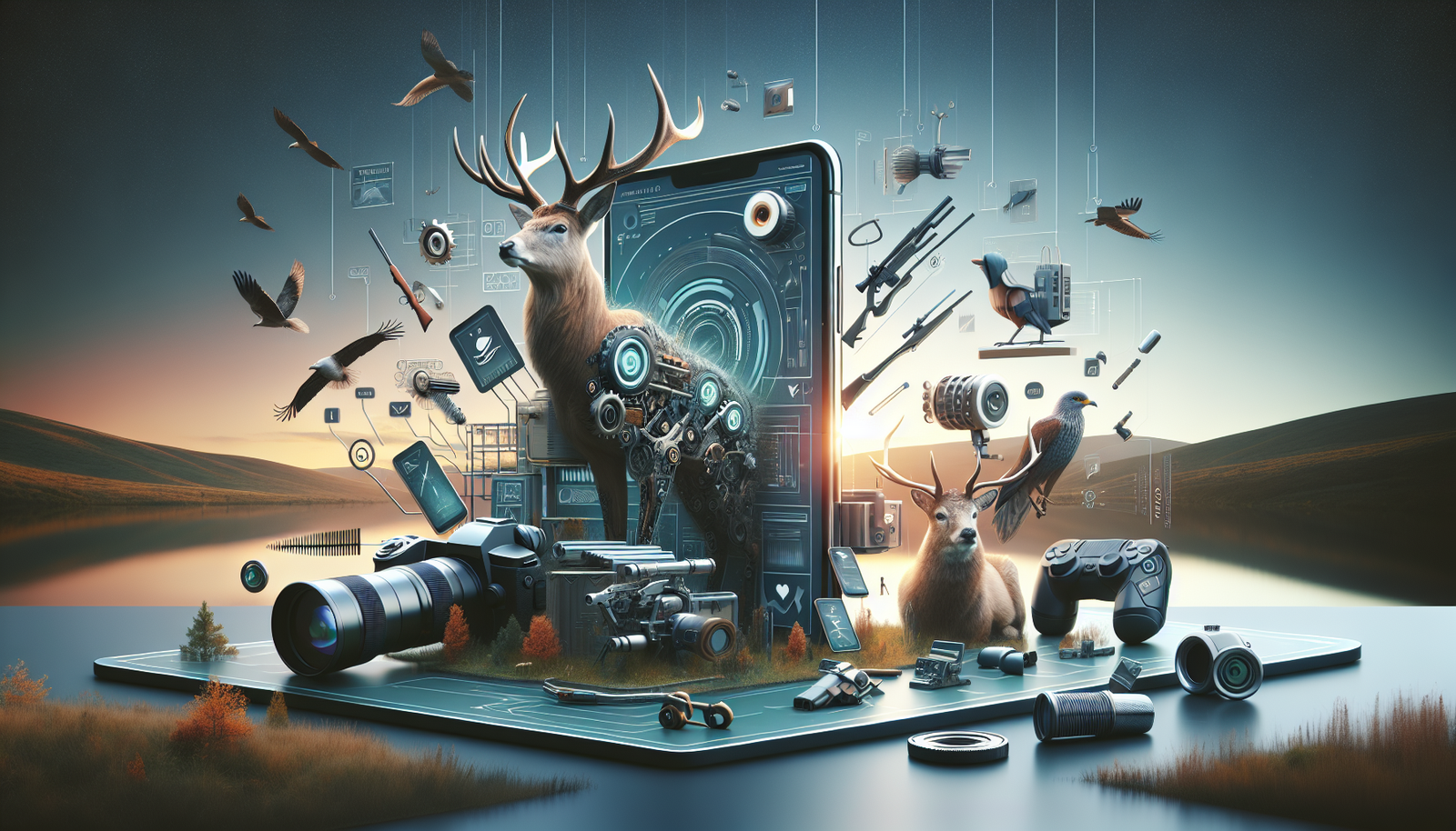 La chasse et la technologie : outils modernes