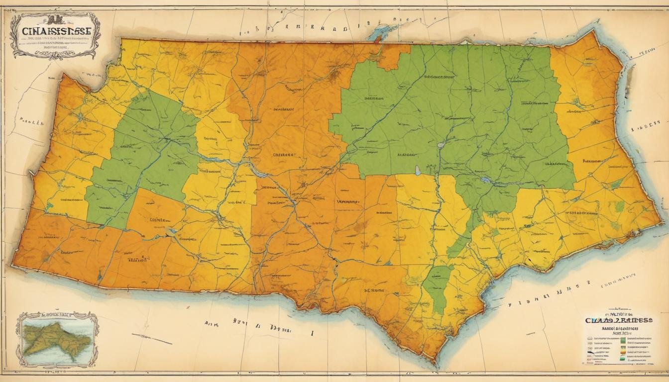 Carte des zones de chasse autorisées par département