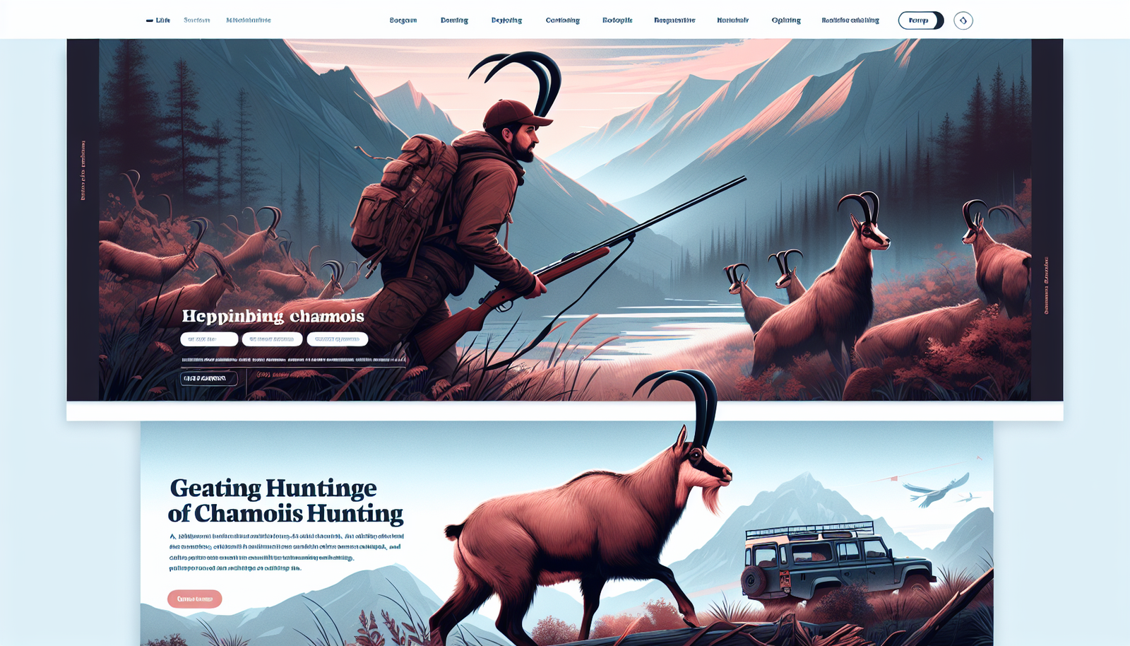 La chasse au chamois : défis et techniques