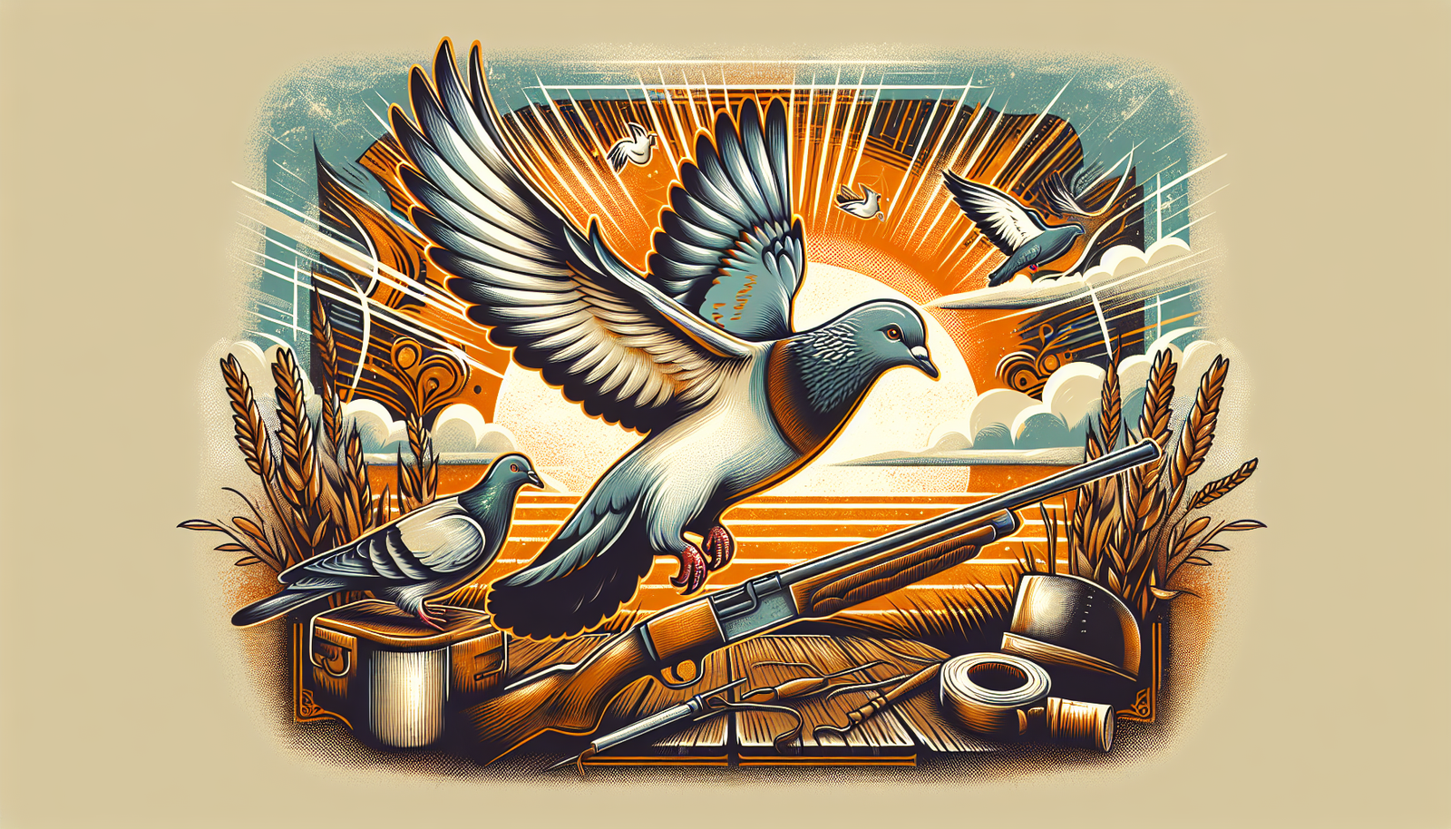La chasse au pigeon : techniques et précautions