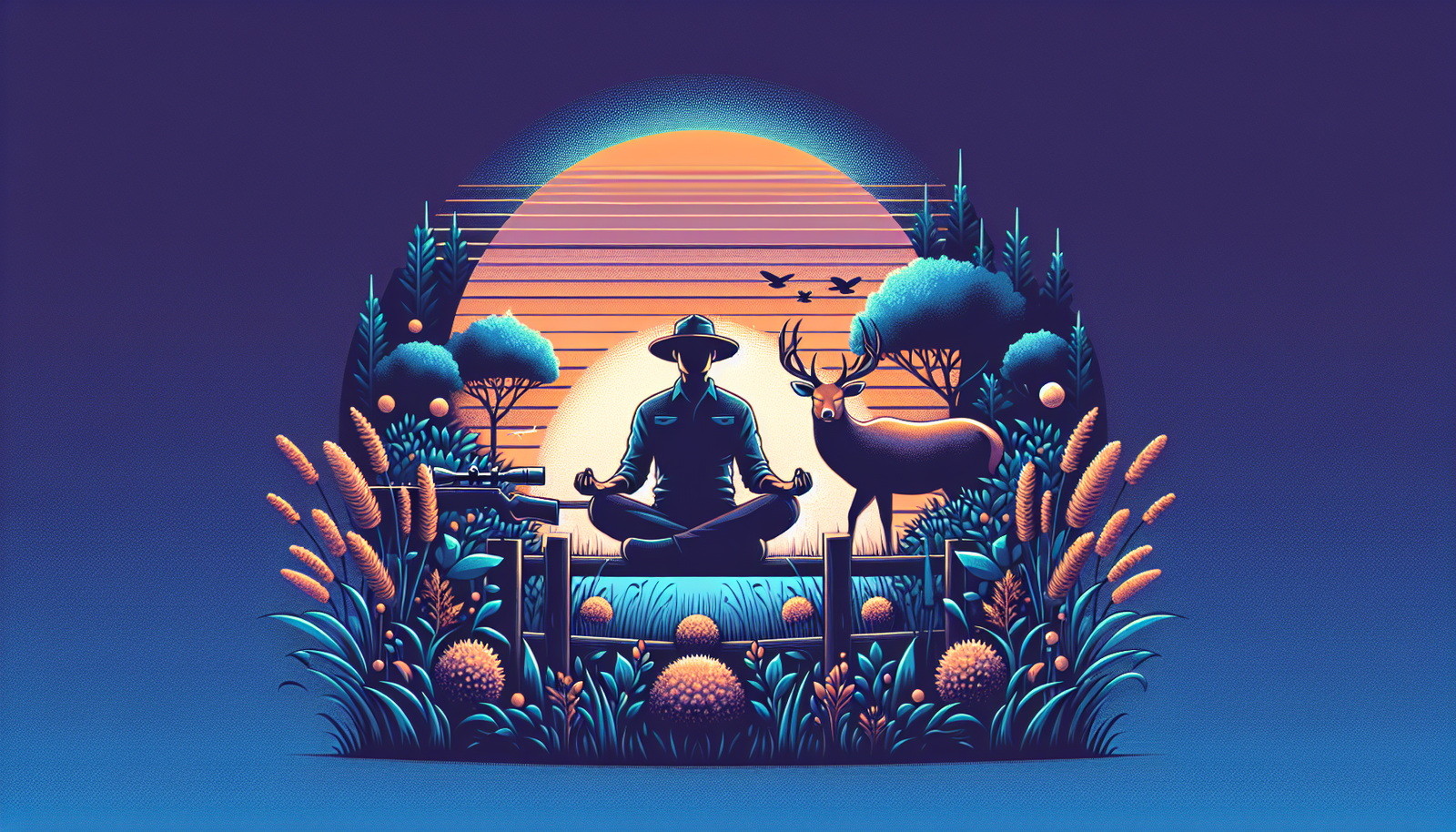 La chasse et la méditation : techniques de relaxation