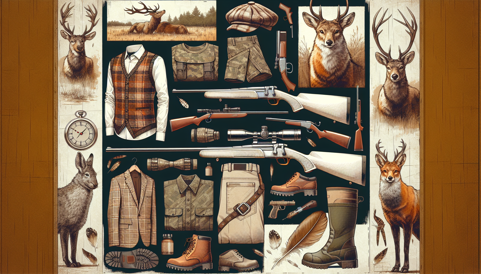 La chasse et la mode : vêtements de chasse