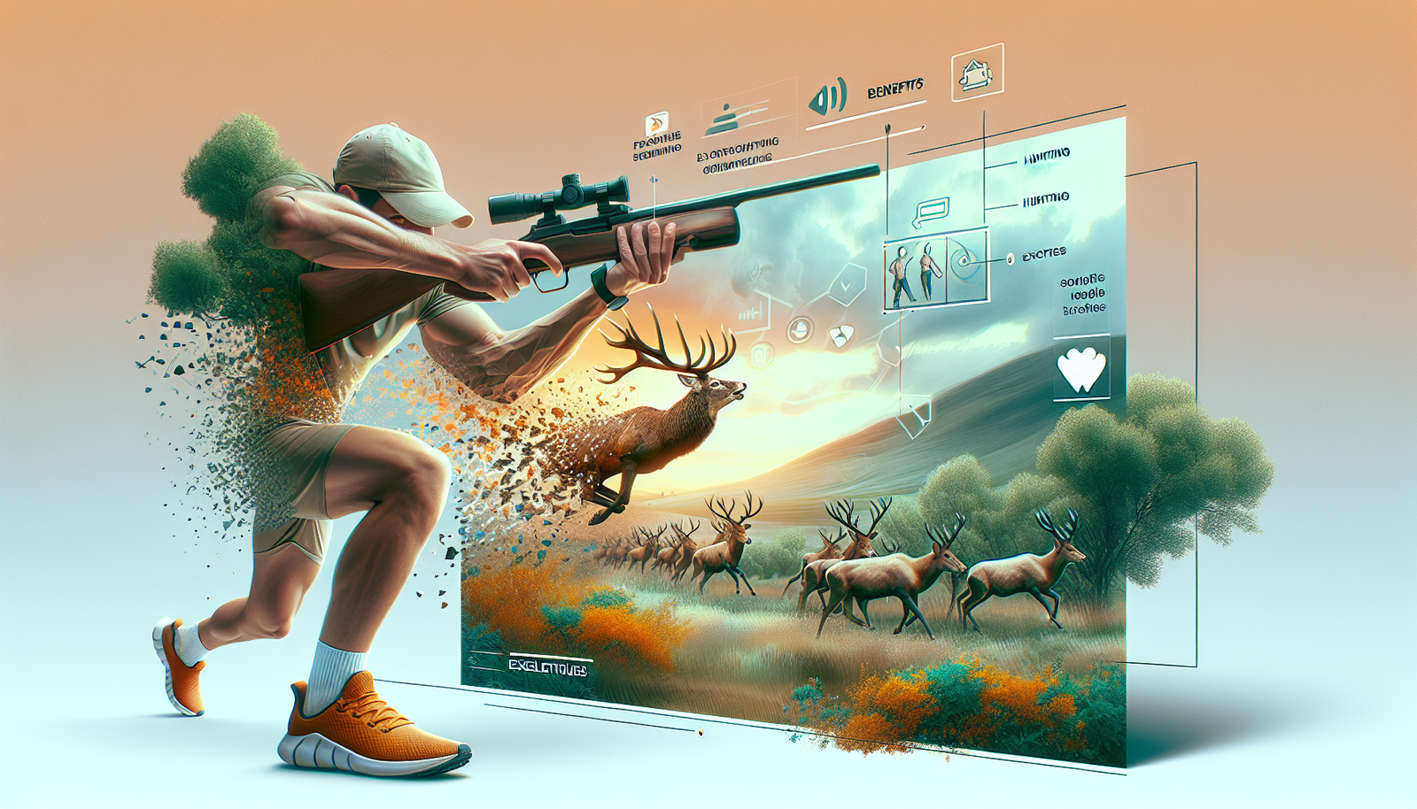 La chasse et la santé physique : bienfaits et exercices