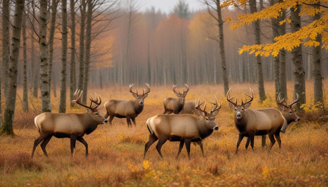 Les départements les plus favorables à la chasse au grand gibier