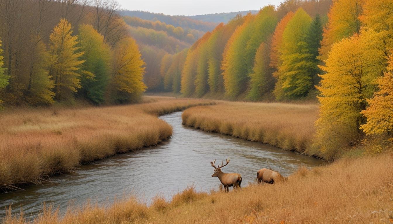 Zones de chasse en bordure de rivière : conseils et précautions