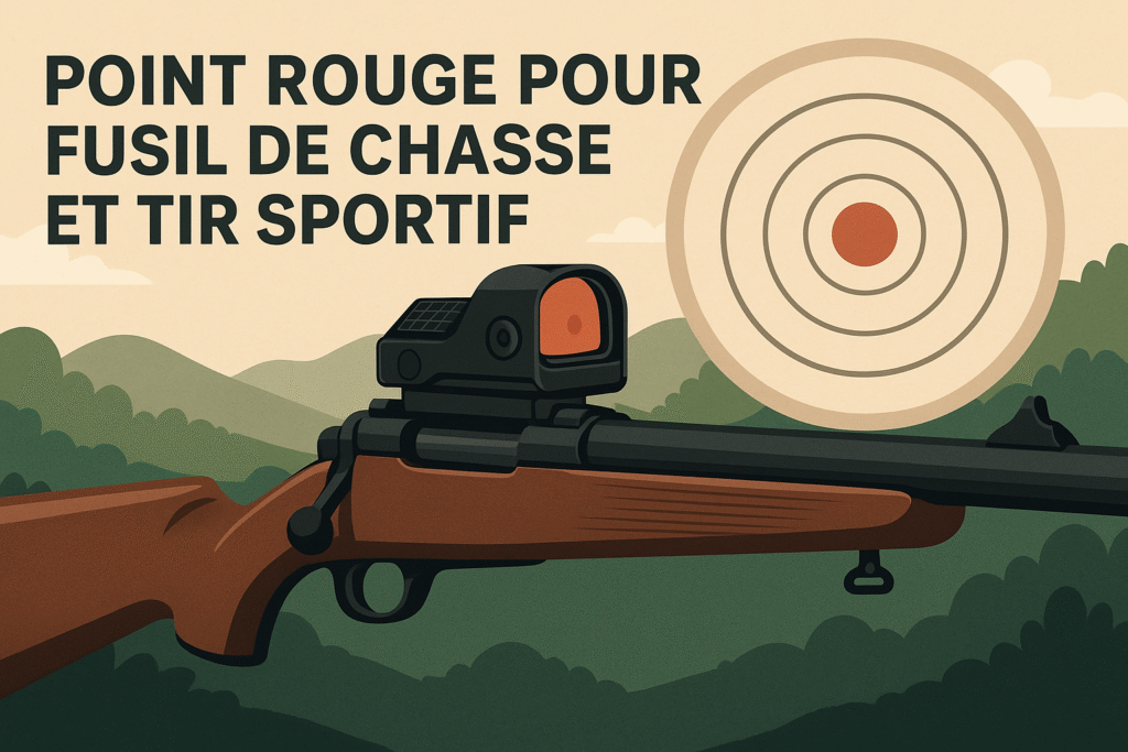 Point rouge pour la chasse et le tir sportif